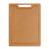 PLACA DE CORTE C/CANALETA PE 35X25X1,2CM MARROM