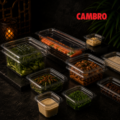 Mais do que organizar ingredientes e utensílios, investir em soluções Cambro significa aumentar a produtividade da equipe, reduzir perdas e elevar o padrão de qualidade da operação.